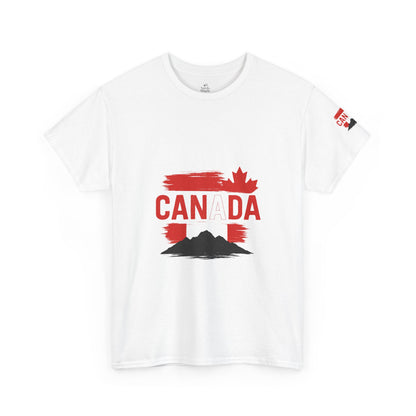 Canada Graphic Tee, Unisex Cotton Shirt, Canada Pride Apparel, Travel Souvenir Gift, Canadian Heritage Clothing