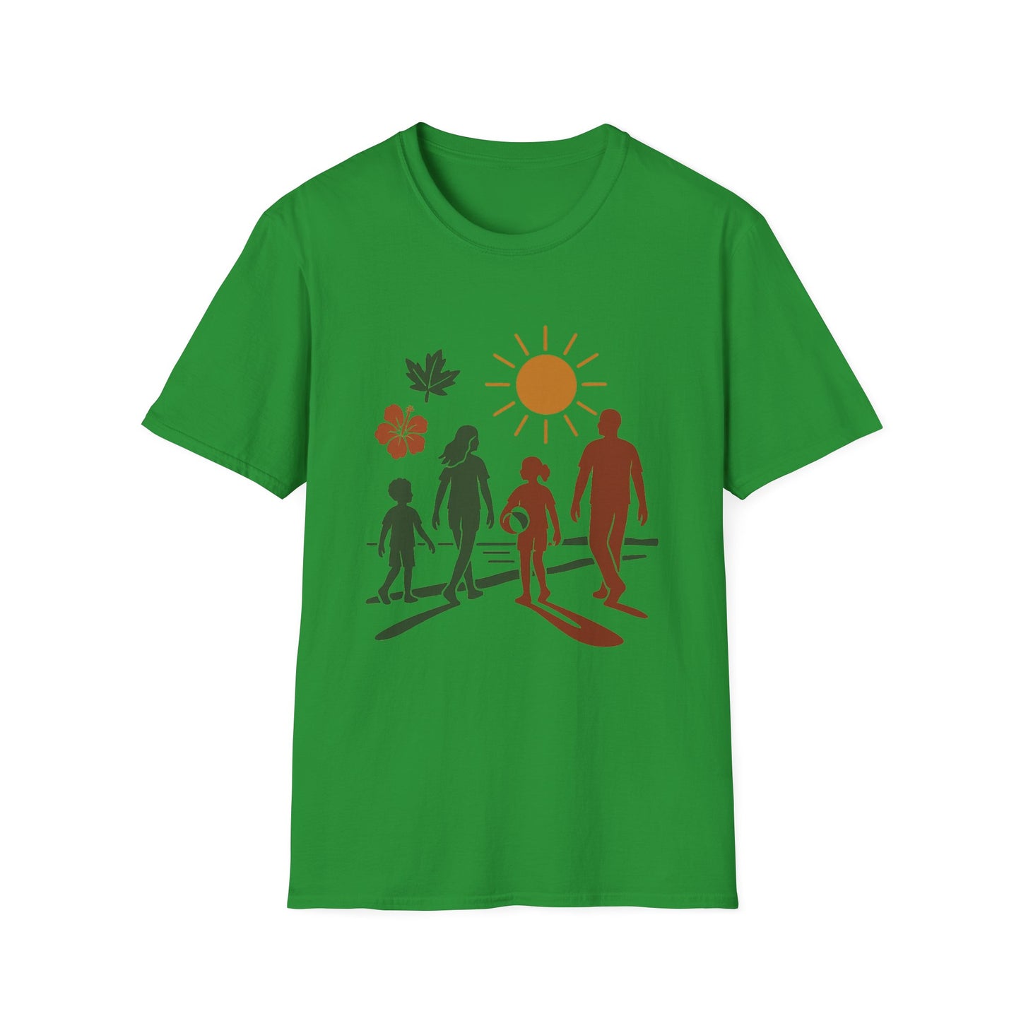 Family Beach Day Unisex T-Shirt, Summer Tee, Vacation Shirt, Outdoor Fun Top, Gift for Dad, Mom, Kids