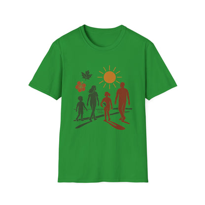 Family Beach Day Unisex T-Shirt, Summer Tee, Vacation Shirt, Outdoor Fun Top, Gift for Dad, Mom, Kids