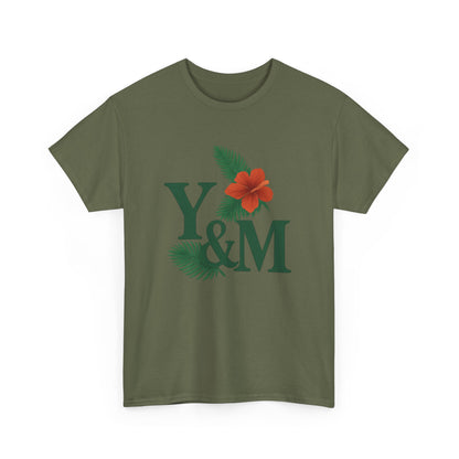 T-Shirt with Floral Design