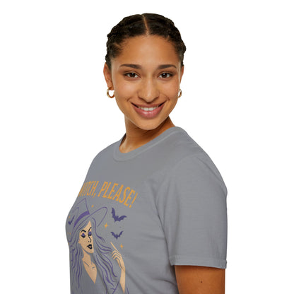 Witch Please Glam T-Shirt, Halloween Costume, Celestial T-Shirt, Gift for Her, Witchy Vibes, Boho Tee, Spooky Season Wear