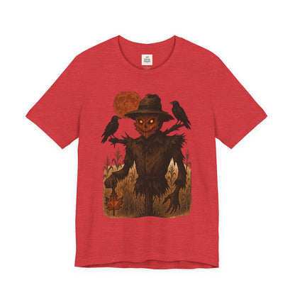 Spooky Scarecrow Graphic Tee | Unisex Halloween Shirt, Fall Fashion, Halloween Costume Tee, Scary Tee, Gift for Horror Lovers