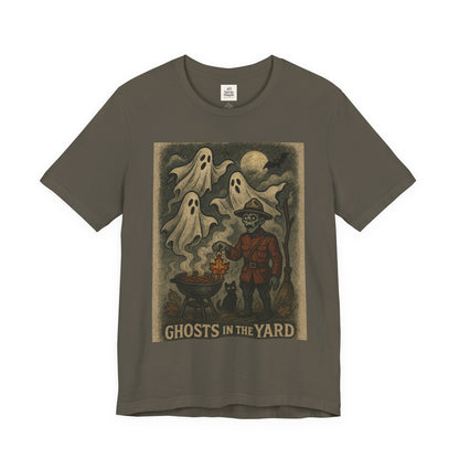 Ghosts in the Yard Tee, Unisex Short Sleeve Tee, Spooky Halloween Shirt, Ghost Graphic T-Shirt, Fun Casual Wear, Unique Gift Idea, [...]