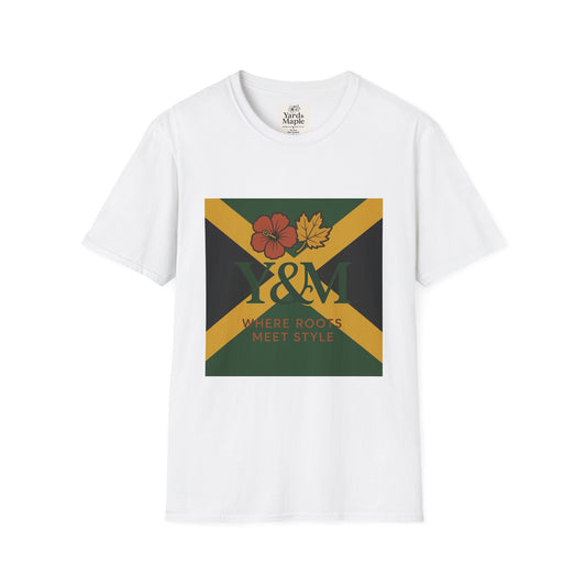 Jamaican Heritage Unisex Softstyle T-Shirt, Comfortable Tee, Casual Wear, Gift for Travel Lovers, Summer Style, Everyday Fashion