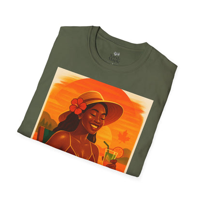 Tropical Vibes T-Shirt, Summer Graphic Tee, Vacation Outfit, Beachwear, Casual Wear, Gift for Her