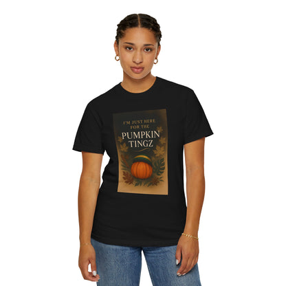 Pumpkin Vibes T-Shirt: Autumn Apparel for Fall Lovers, Halloween Party Tee, Cozy Thanksgiving Top, Pumpkin Spice Fans