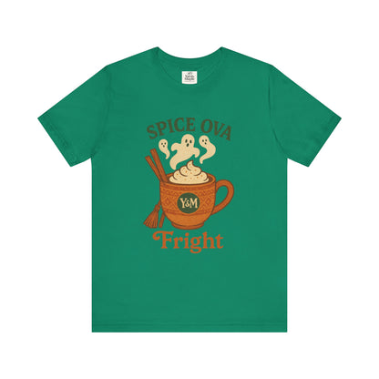 Spice Ova Fright Unisex Short Sleeve Tee | Cozy Halloween T-Shirt, Fall Celebration, Pumpkin Spice Vibes, Gift for Pumpkin Lovers, Fun [...]