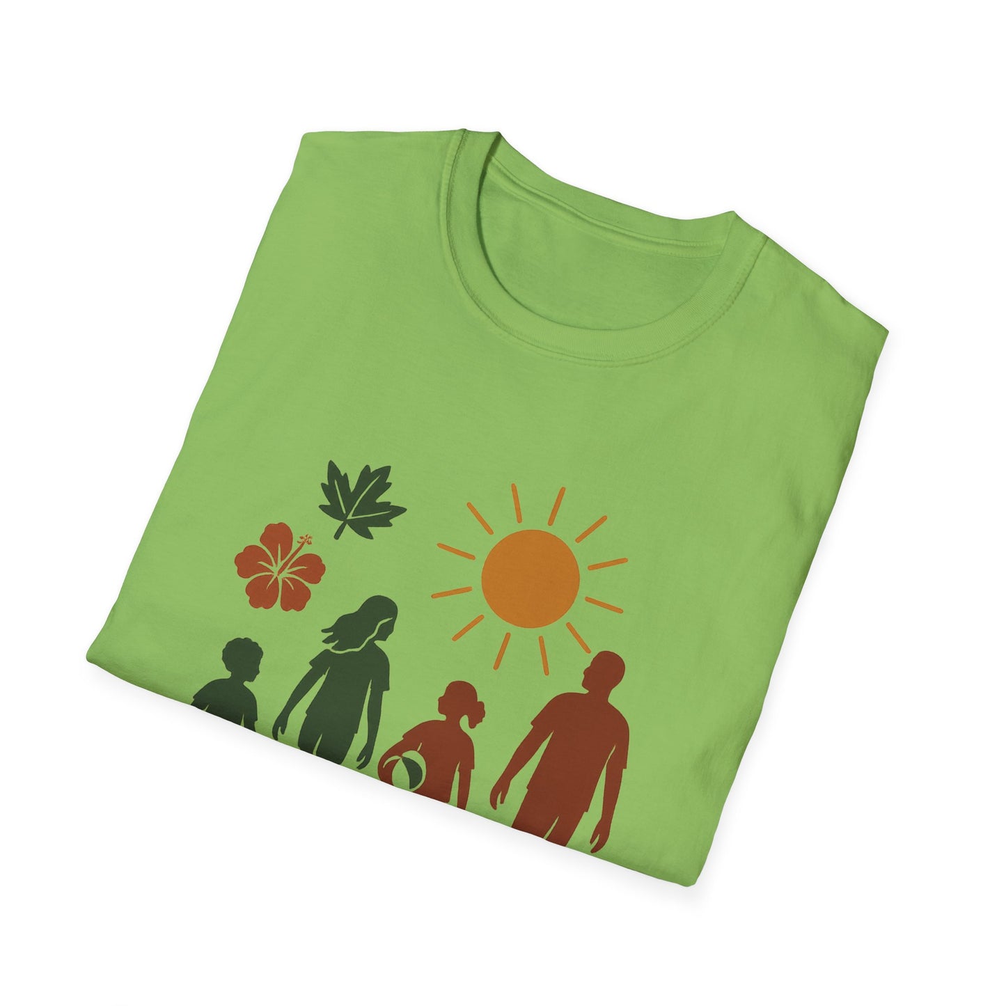 Family Beach Day Unisex T-Shirt, Summer Tee, Vacation Shirt, Outdoor Fun Top, Gift for Dad, Mom, Kids