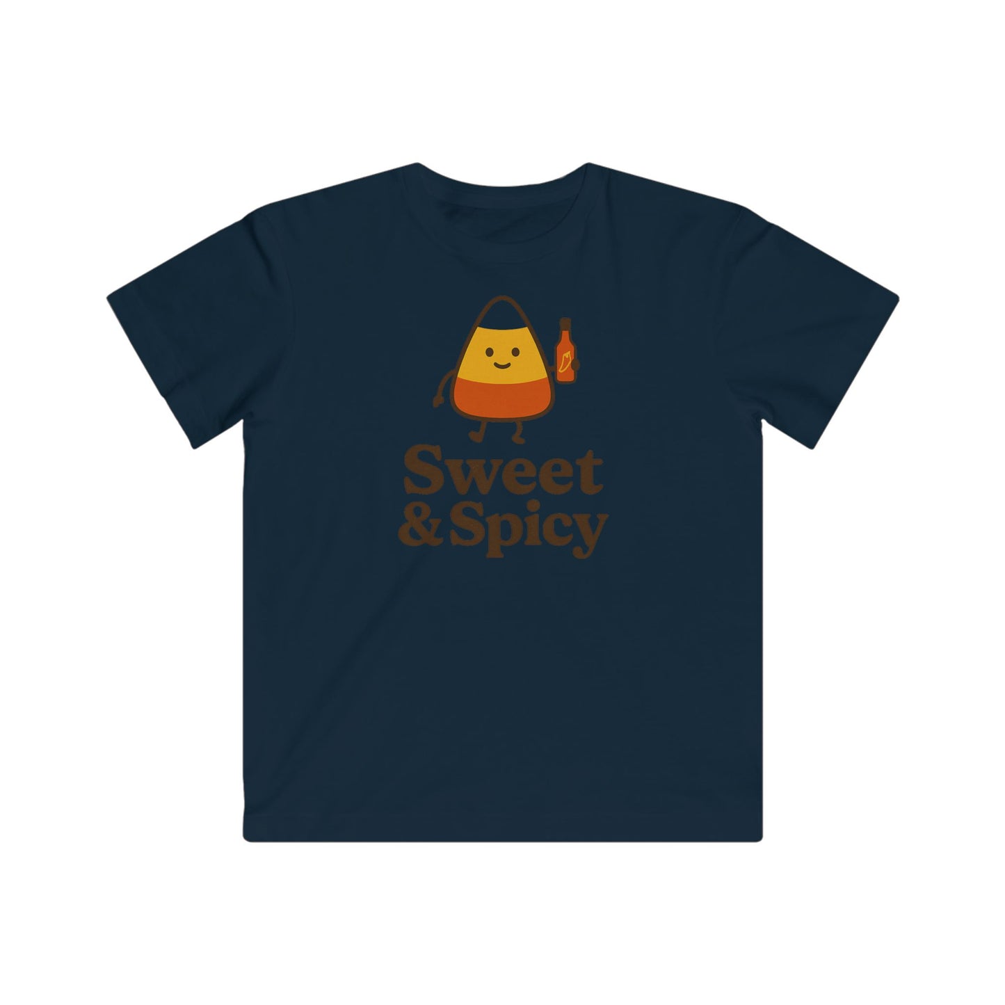 Sweet & Spicy Kids Tee - Fun Halloween T-Shirt, Cute Gift for Kids, Fall Apparel, Seasonal Wear, Trick or Treat Top