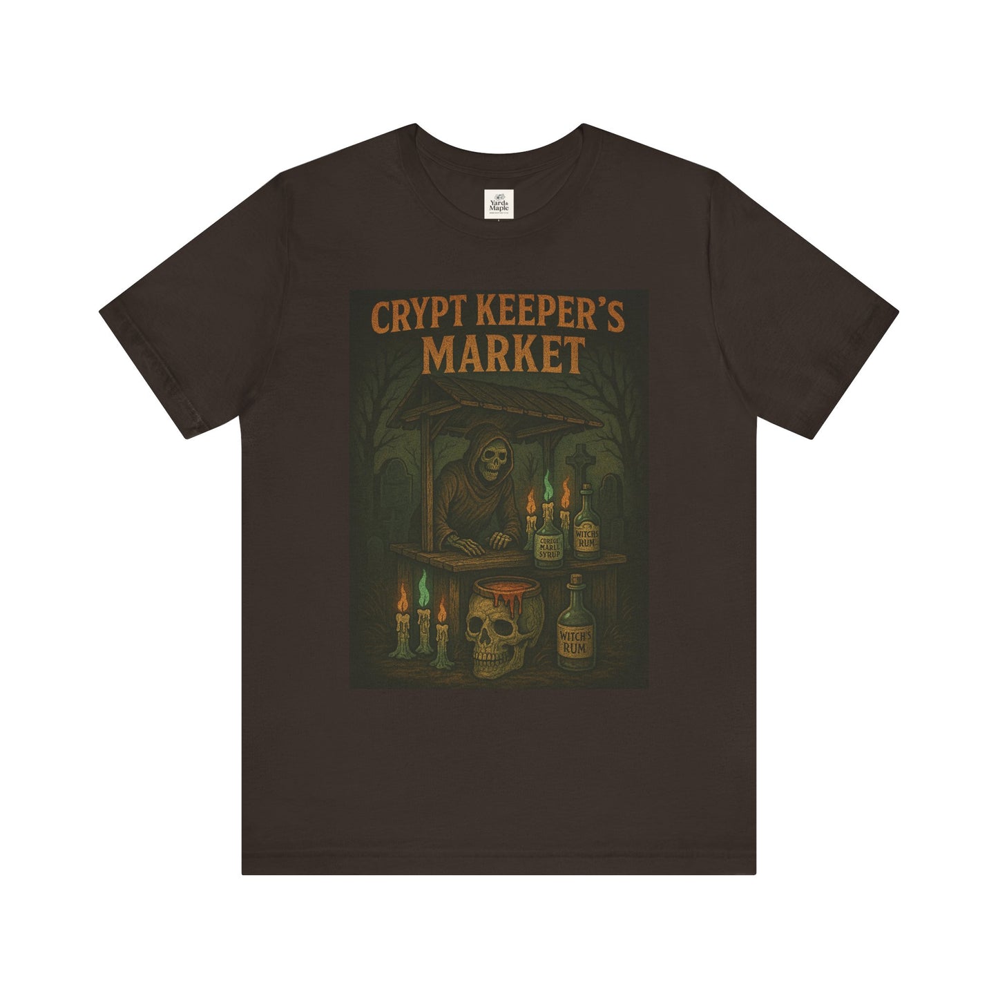 Crypt Keeper's Market Tee, Unisex Halloween Shirt, Spooky Graphic T-Shirt, Perfect for Horror Fans, Alternative Summer Clothing, [...]