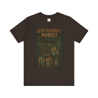 Crypt Keeper's Market Tee, Unisex Halloween Shirt, Spooky Graphic T-Shirt, Perfect for Horror Fans, Alternative Summer Clothing, [...]