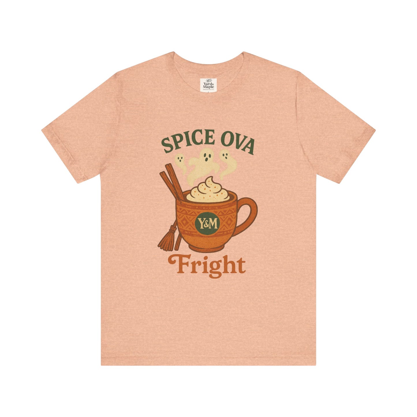 Spice Ova Fright Unisex Short Sleeve Tee | Cozy Halloween T-Shirt, Fall Celebration, Pumpkin Spice Vibes, Gift for Pumpkin Lovers, Fun [...]