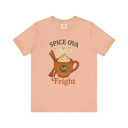 Spice Ova Fright Unisex Short Sleeve Tee | Cozy Halloween T-Shirt, Fall Celebration, Pumpkin Spice Vibes, Gift for Pumpkin Lovers, Fun [...]