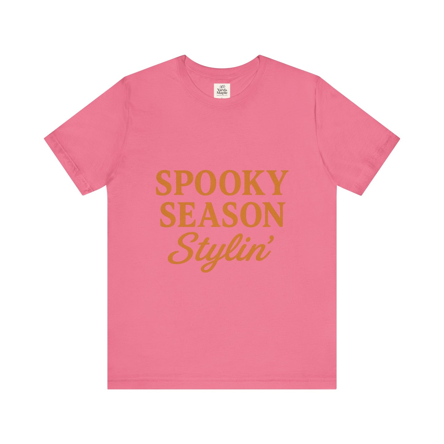 Spooky Season Stylin' Unisex Tee, Halloween Shirt, Autumn Apparel, Fall Outfit, Party Wear, Casual Top