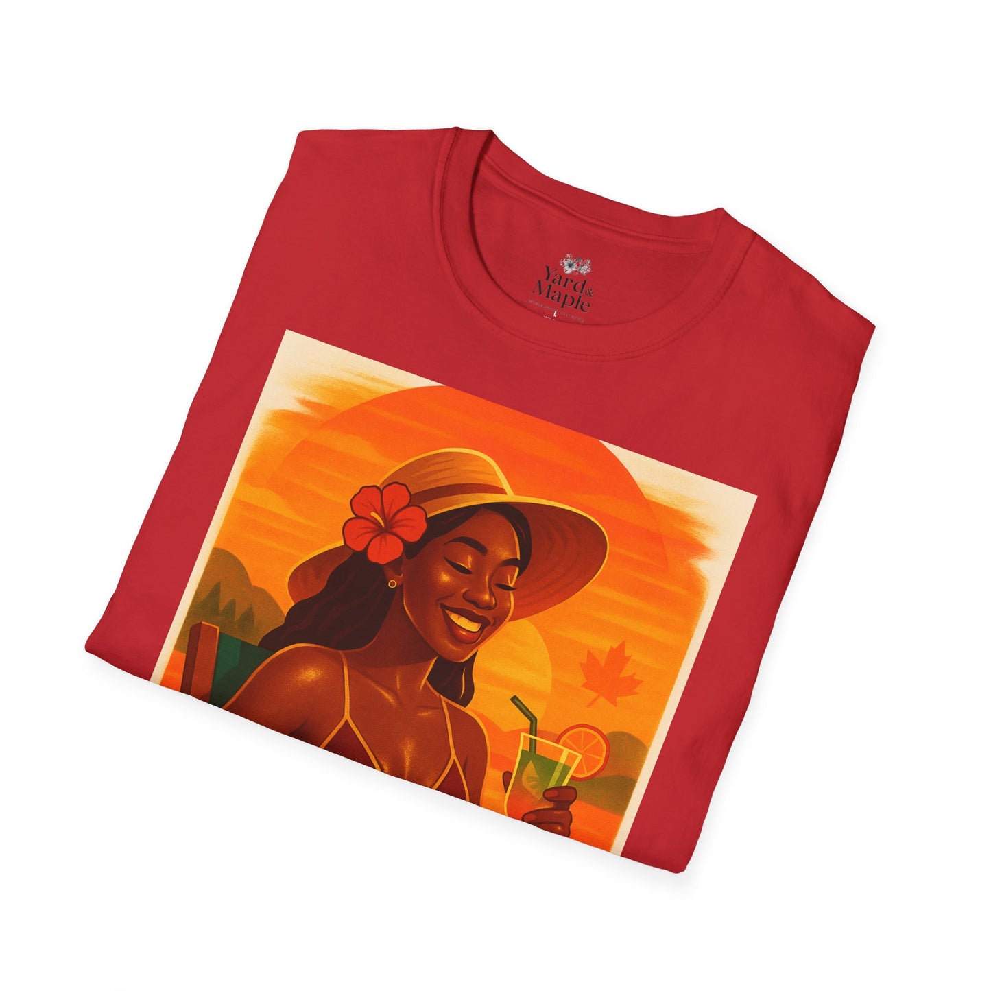 Tropical Vibes T-Shirt, Summer Graphic Tee, Vacation Outfit, Beachwear, Casual Wear, Gift for Her