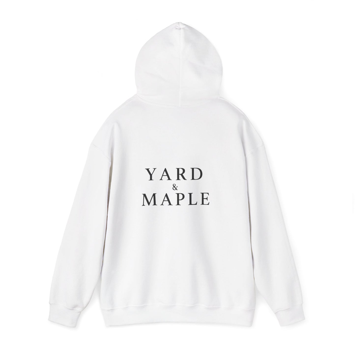 Maple & Hibiscus Hoodie — Yard & Maple Logo Cozy Pullover