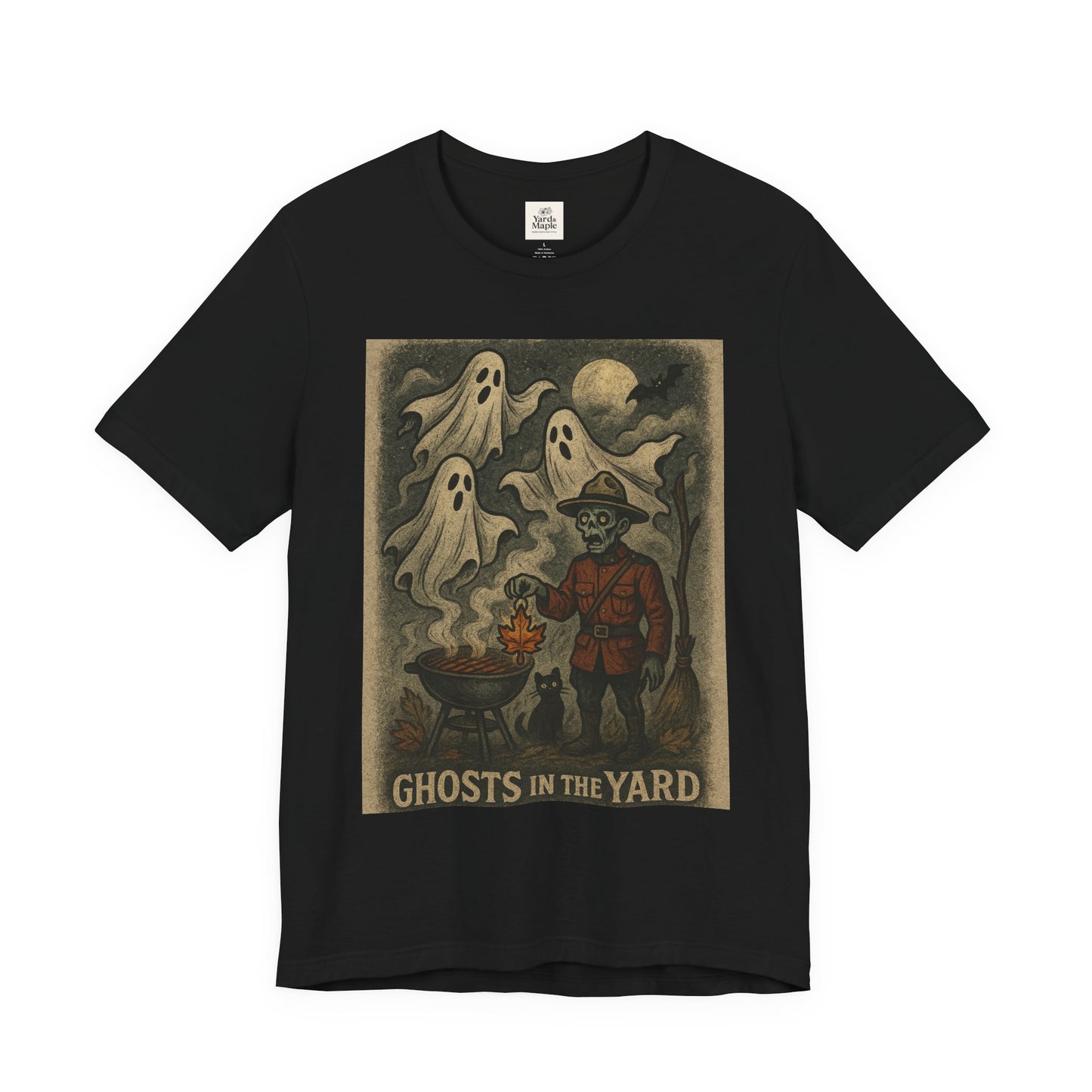 Ghosts in the Yard Tee, Unisex Short Sleeve Tee, Spooky Halloween Shirt, Ghost Graphic T-Shirt, Fun Casual Wear, Unique Gift Idea, [...]