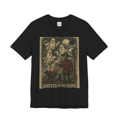 Ghosts in the Yard Tee, Unisex Short Sleeve Tee, Spooky Halloween Shirt, Ghost Graphic T-Shirt, Fun Casual Wear, Unique Gift Idea, [...]