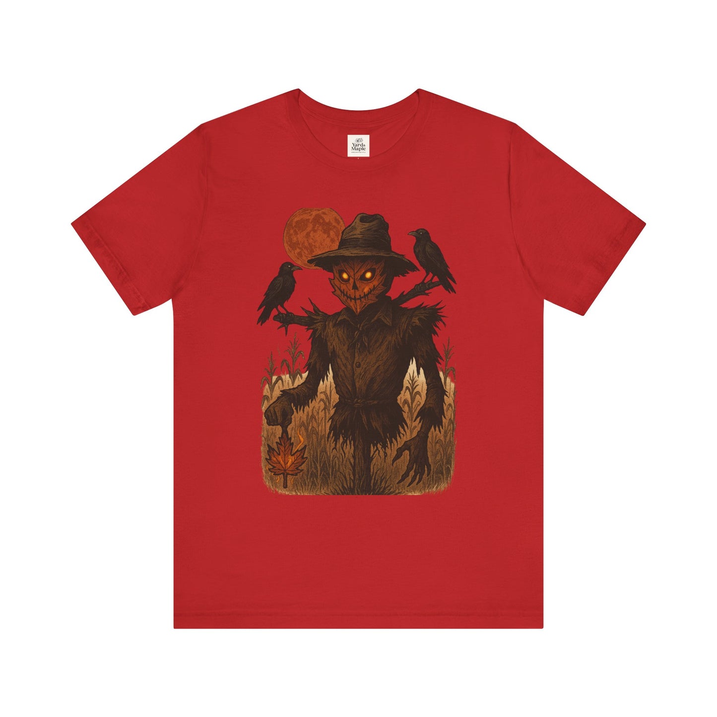 Spooky Scarecrow Graphic Tee | Unisex Halloween Shirt, Fall Fashion, Halloween Costume Tee, Scary Tee, Gift for Horror Lovers