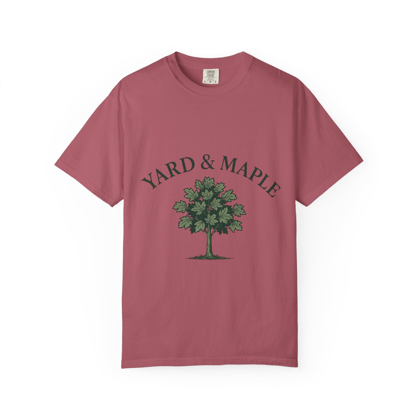 Yard & Maple Garment-Dyed T-Shirt for Nature Lovers, Comfortable Unisex Tee, Perfect for Casual Outings, Gifts for Tree Enthusiasts, [...]