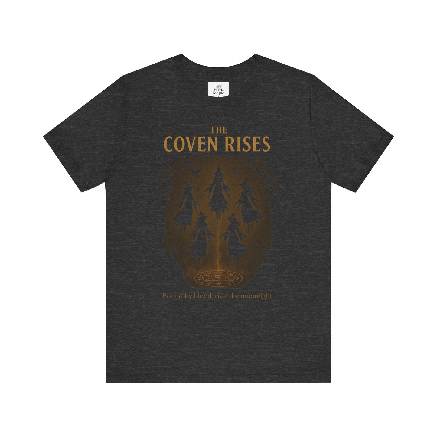 Witchy Coven Rising Tee, Unisex T-Shirt, Halloween Apparel, Gift for Witches, Spooky Season Gift, Witchy Fashion