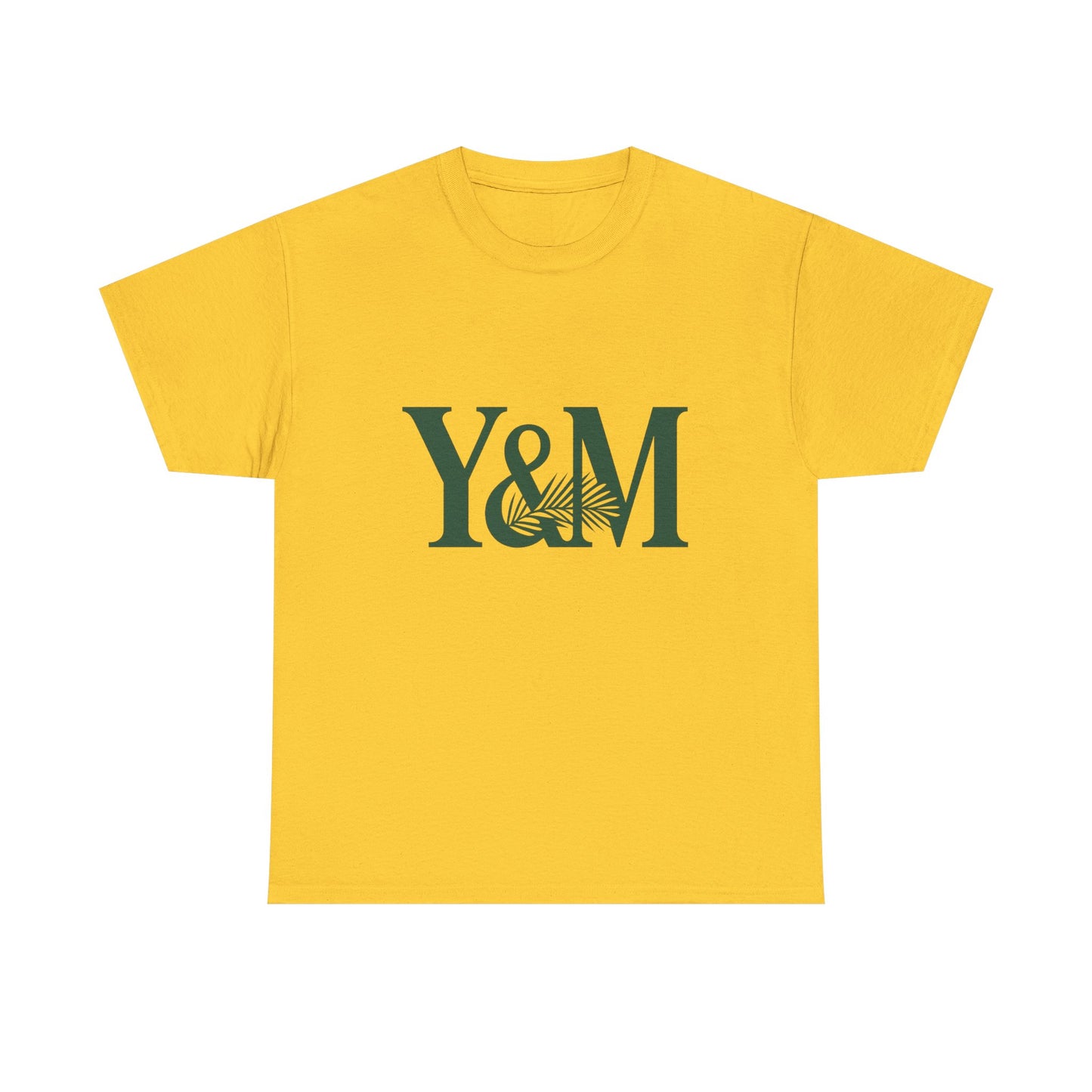 Unisex Heavy Cotton Tee with Y&M Design - Trendy Casual Wear, Gift for Friends, Comfortable Streetwear, Perfect for Any Occasion, [...]