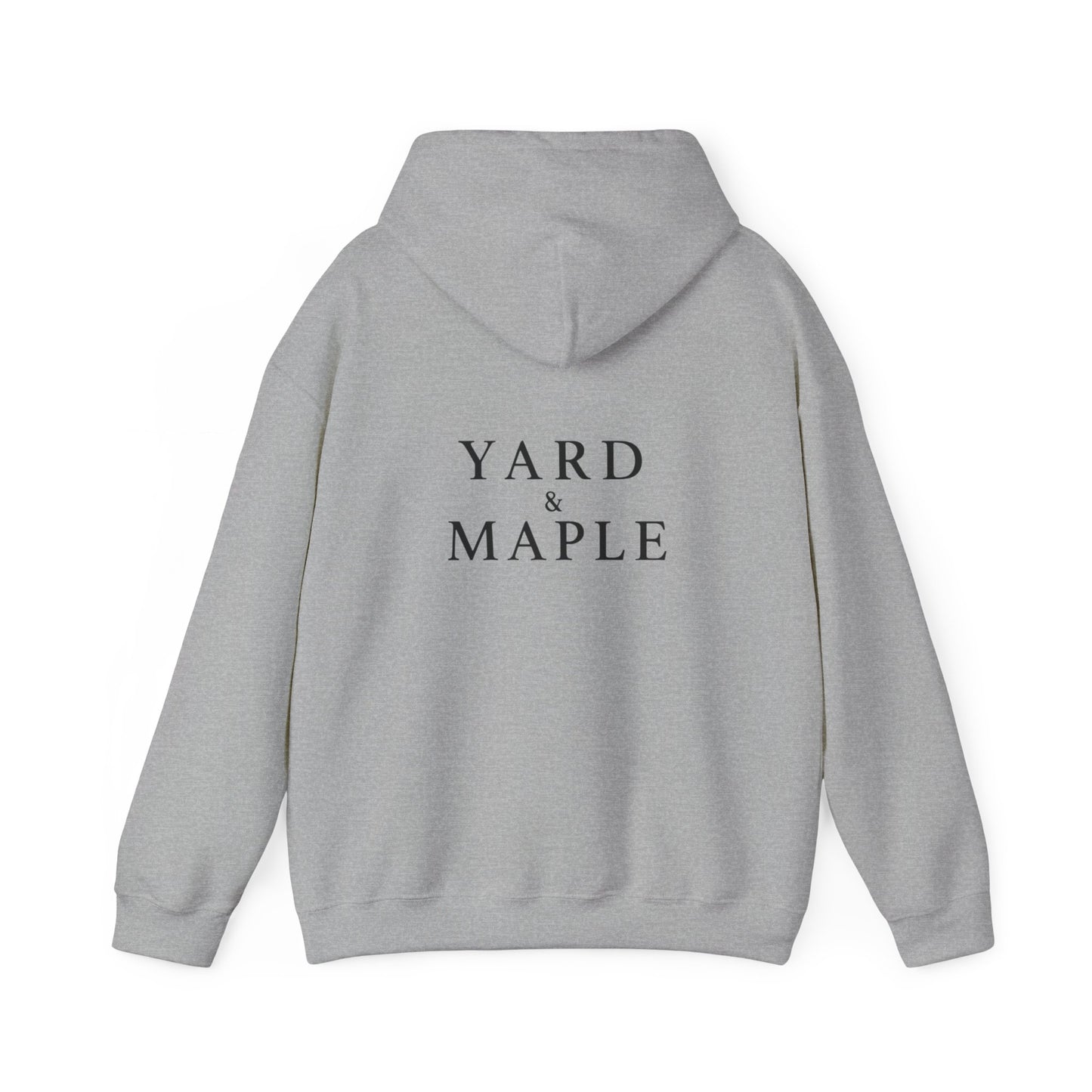 Maple & Hibiscus Hoodie — Yard & Maple Logo Cozy Pullover