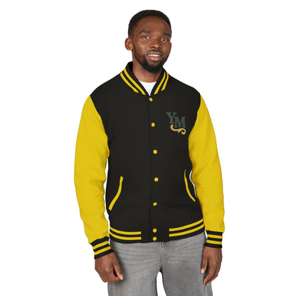 Unisex Heavyweight Letterman Jacket with Oak Leaf Design, Stylish Sports Jacket, Gift for College Students, Casual Attire, Fall [...]