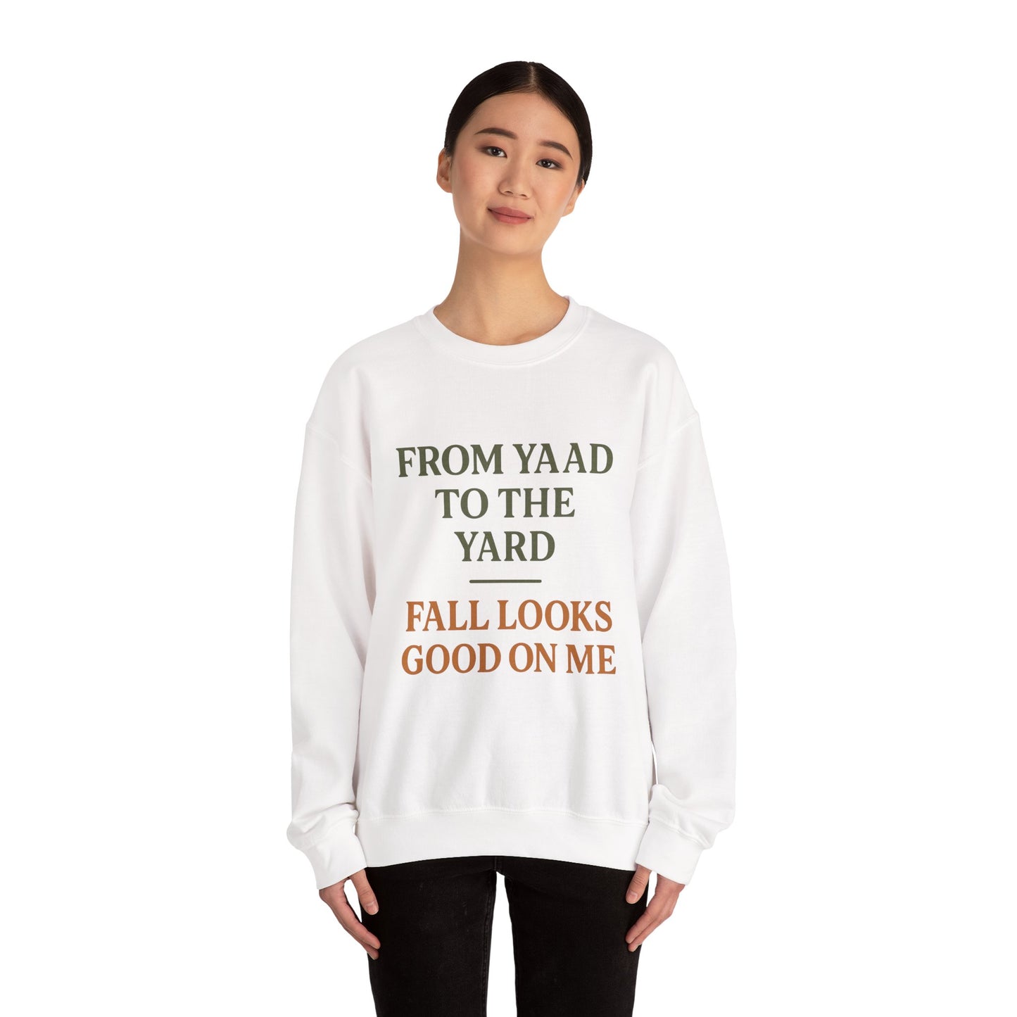 Cozy Fall Sweatshirt: From Yaad to the Yard