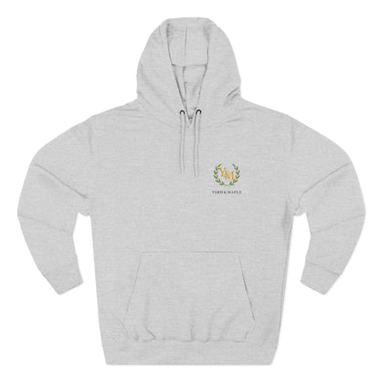 Cozy Floral Fleece Hoodie Embroidered - Perfect for Casual Outings, Gifts, Nature Lovers, Spring Fashion, Comfortable Lounge Wear