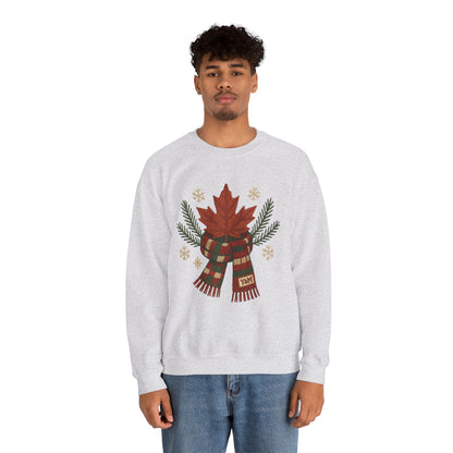 Cozy Holiday Sweatshirt, Festive Crewneck, Christmas Gift, Winter Apparel, Casual Wear, Unisex Winter Sweatshirt