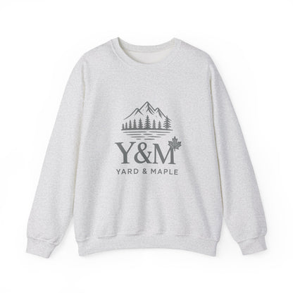 Cozy Outdoor Adventure Sweatshirt | Y&M Mountain Design, Gift for Nature Lovers, Fall Apparel, Hiking Wear