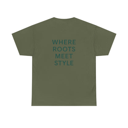 T-Shirt with Floral Design