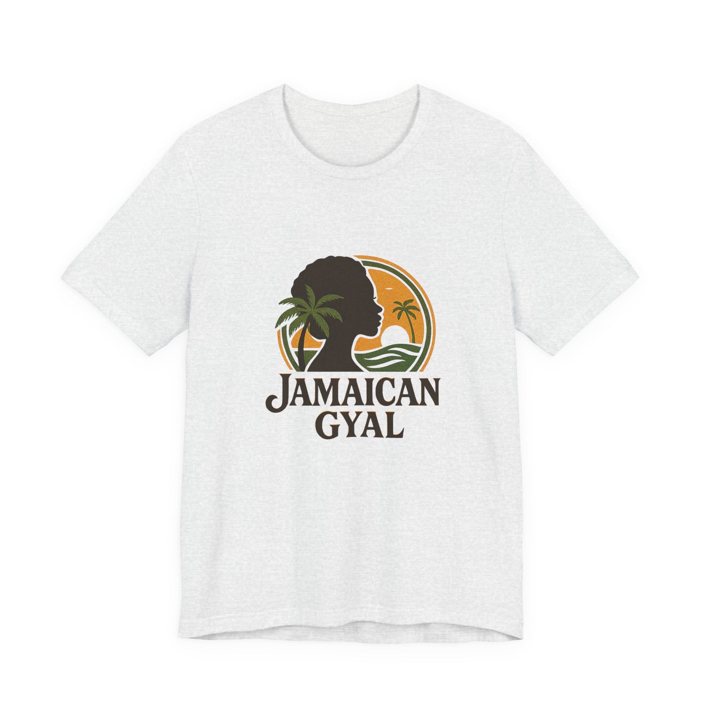 Jamaican Gyal Tee, Caribbean Vibe T-Shirt, Unisex Summer Shirt, Gift for Her, Tropical Style Apparel