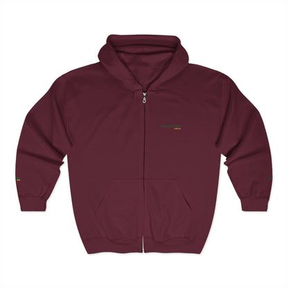 Cozy Unisex Full Zip Hoodie for All Occasions, Casual Wear, Gift for Him/Her, Comfortable Zip-Up Sweatshirt, Fall Fashion