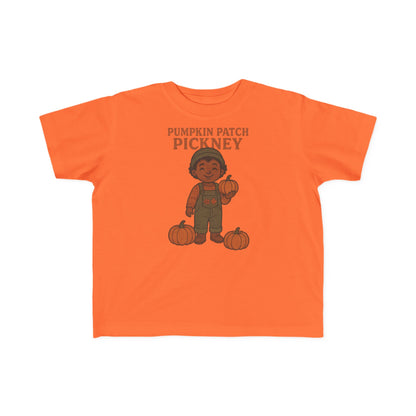 Toddler Pumpkin Patch Tee, Cute Fall T-Shirt for Kids, Halloween Outfit, Harvest Celebration Wear, Pumpkin Lover Gift