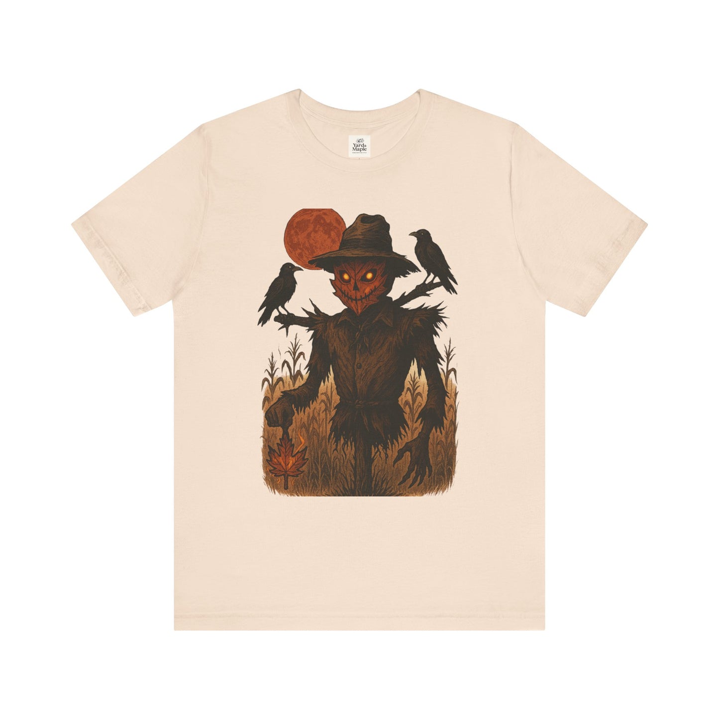 Spooky Scarecrow Graphic Tee | Unisex Halloween Shirt, Fall Fashion, Halloween Costume Tee, Scary Tee, Gift for Horror Lovers