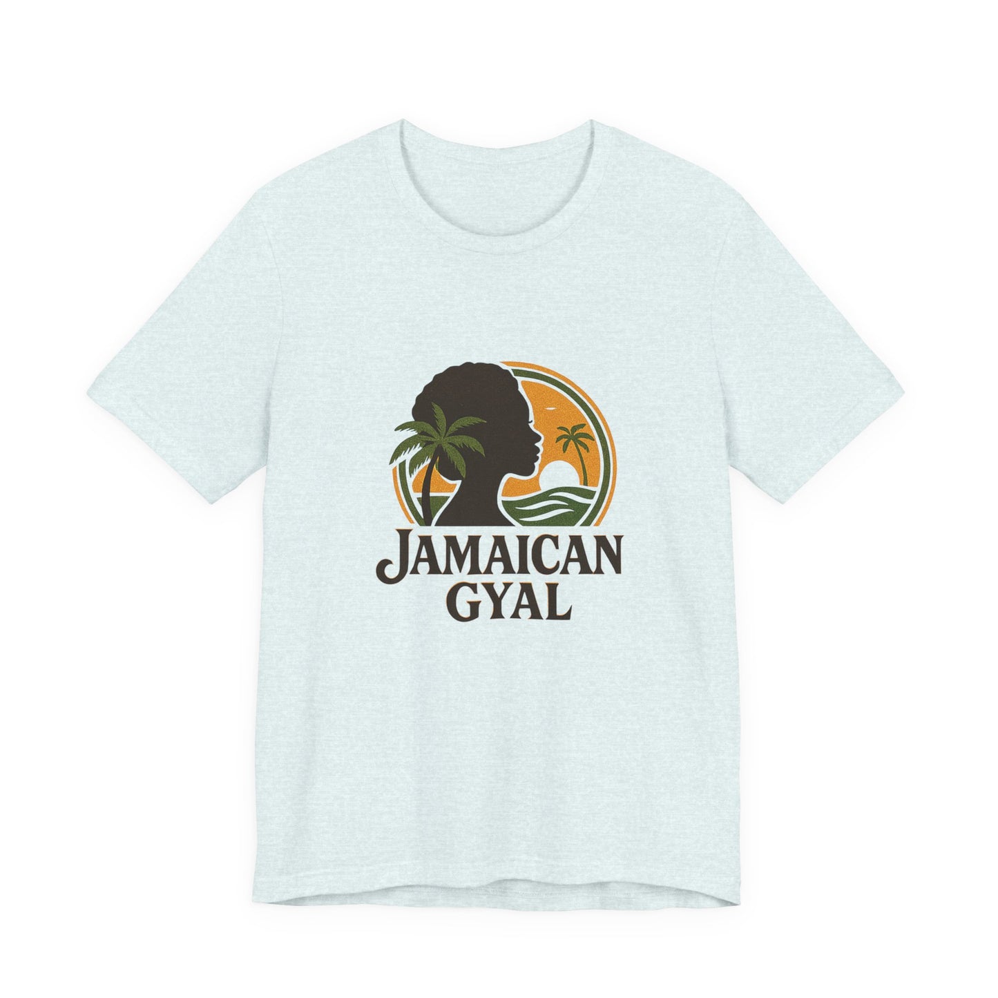 Jamaican Gyal Tee, Caribbean Vibe T-Shirt, Unisex Summer Shirt, Gift for Her, Tropical Style Apparel