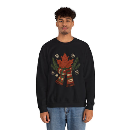Cozy Holiday Sweatshirt, Festive Crewneck, Christmas Gift, Winter Apparel, Casual Wear, Unisex Winter Sweatshirt