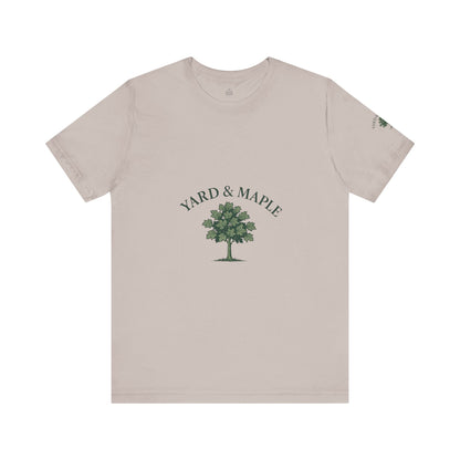 Yard & Maple Unisex Tee, Nature Lover T-Shirt, Eco-Friendly Apparel, Gift for Tree Huggers, Casual Everyday Wear