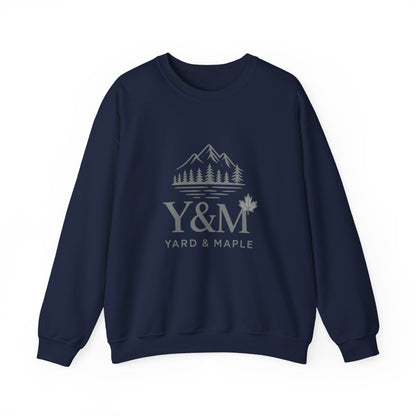 Cozy Outdoor Adventure Sweatshirt | Y&M Mountain Design, Gift for Nature Lovers, Fall Apparel, Hiking Wear