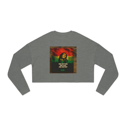 Chic Women's Cropped Sweatshirt, Trendy Fall Fashion, Cozy Layering Top, Perfect for Casual Outings, Gift for Her