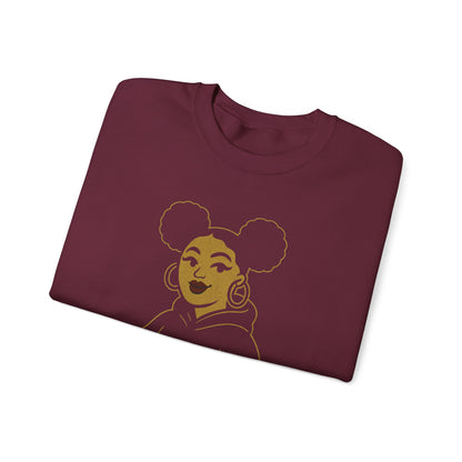 Boo Tingz Crewneck Sweatshirt - Cozy Unisex Gift, Casual Wear, Halloween Outfit, Everyday Comfort, Trendy Streetwear
