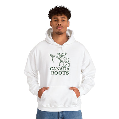 Canada Roots Moose Hoodie – Vintage Canadian Nature Pullover