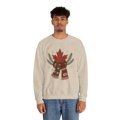 Cozy Holiday Sweatshirt, Festive Crewneck, Christmas Gift, Winter Apparel, Casual Wear, Unisex Winter Sweatshirt