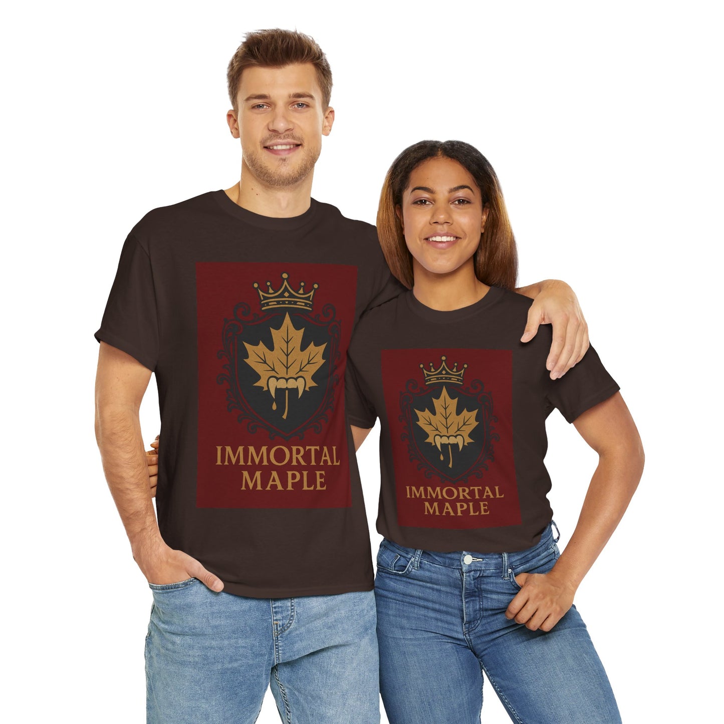 Immortal Maple Unisex Heavy Cotton Tee - Unique Graphic T-Shirt Gift for Nature Lovers, Casual Wear, Unisex Apparel, Fall Fashion, [...]
