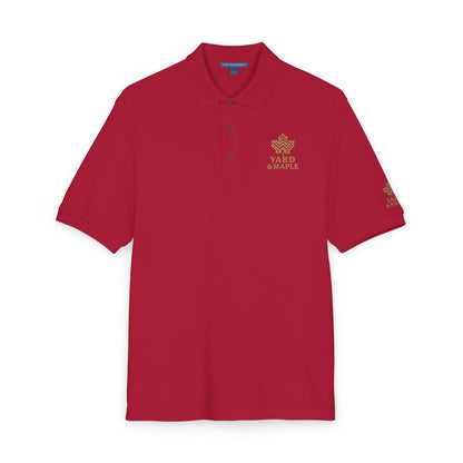 Embroidered Unisex Polo Shirt - Casual Comfort for Every Occasion, Perfect for Work, Relaxation, Gifts, Outdoor Events, Summer Style