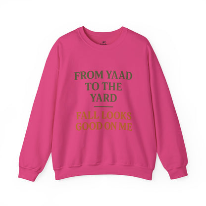 Cozy Fall Sweatshirt: From Yaad to the Yard