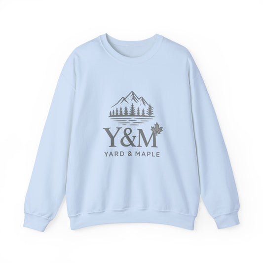 Cozy Outdoor Adventure Sweatshirt | Y&M Mountain Design, Gift for Nature Lovers, Fall Apparel, Hiking Wear