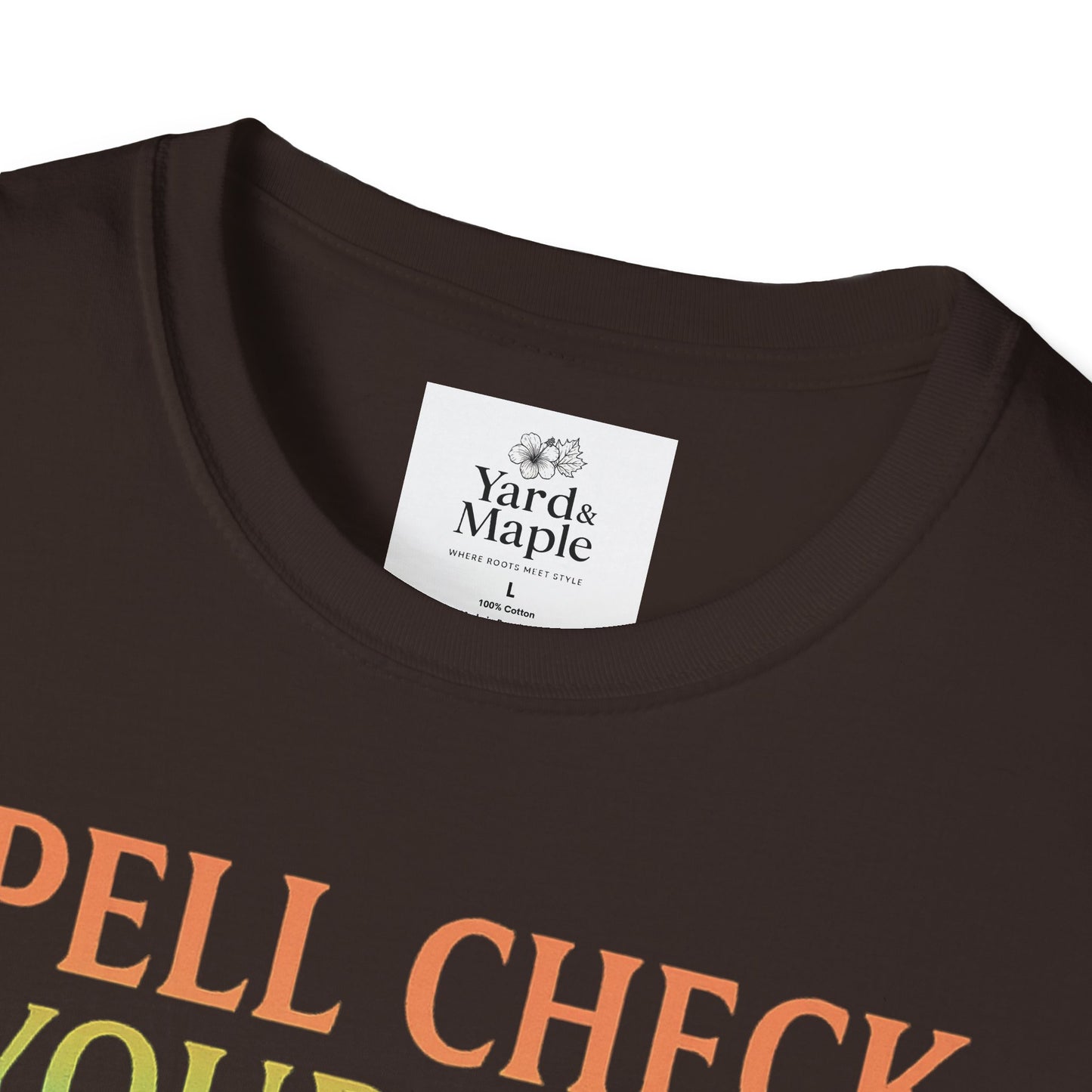 Spell Check Yourself Witchy T-Shirt, Fun Graphic Tee for Witch Lovers, Halloween Shirt, Cozy Casual Wear, Unisex Softstyle Tee